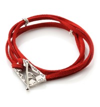 Red Kabbalah Bracelet with Ana BeKoach