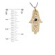 Hamsa Necklace with the Priestly Blessing