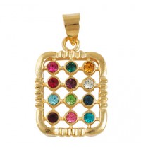 Gold Filled Hoshen Stones Pendant