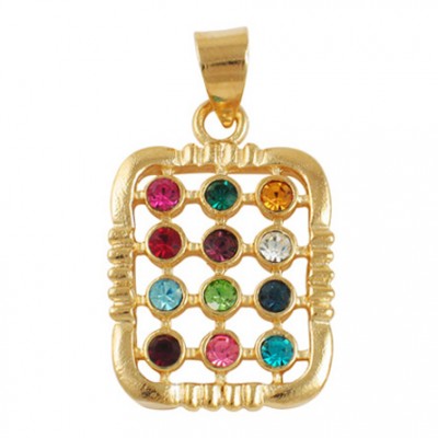 Gold Filled Hoshen Stones Pendant