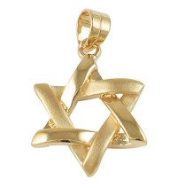 Star of David Pendant - Gold Filled