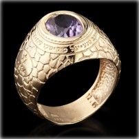 Ana BeKoach Gold Kabbalah Ring for Men